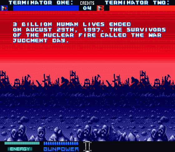 T2: The Arcade Game Screenshot 10 (Sega Genesis)