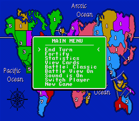 Risk Screenshot 8 (Sega Genesis)