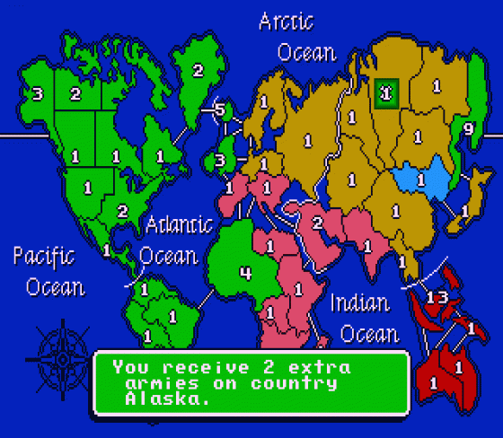 Risk Screenshot 31 (Sega Genesis)
