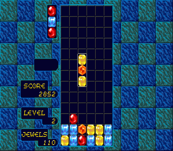 Columns Screenshot 5 (Sega Genesis)