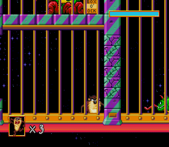 Taz in Escape From Mars Screenshot 5 (Sega Genesis)