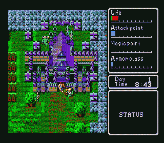 Super Hydlide Screenshot 12 (Sega Genesis)