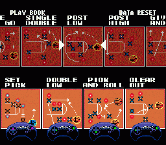 Tecmo Super NBA Basketball Screenshot 6 (Sega Genesis)