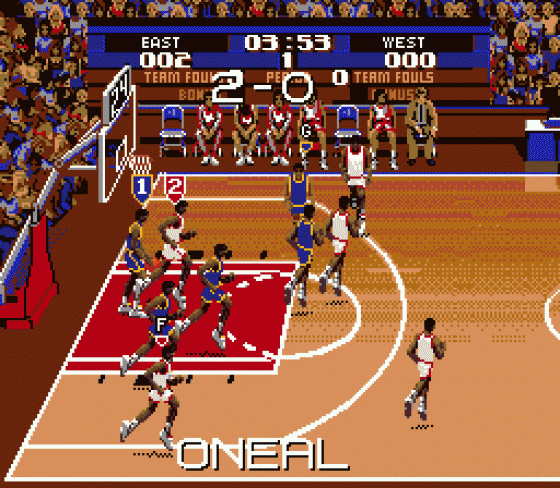 Tecmo Super NBA Basketball Screenshot 12 (Sega Genesis)