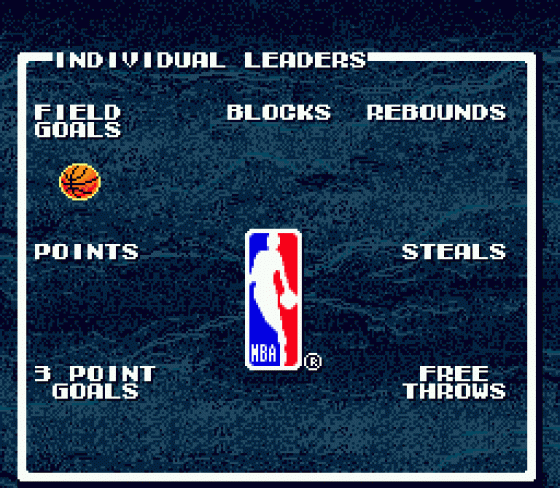 Tecmo Super NBA Basketball Screenshot 14 (Sega Genesis)