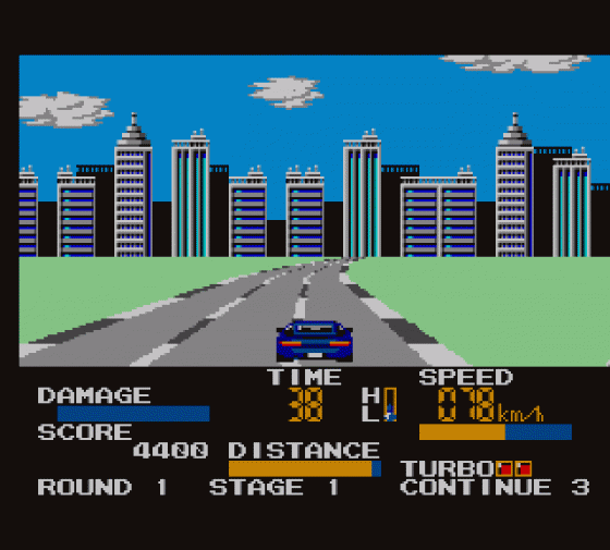 Chase H.Q. Screenshot 5 (Sega Master System (EU Version))