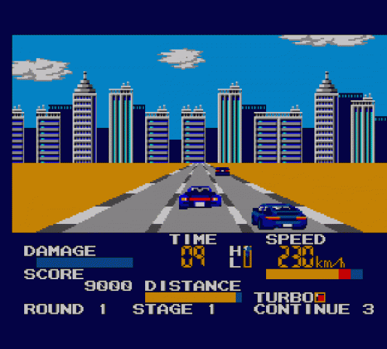 Chase H.Q. Screenshot 7 (Sega Master System (EU Version))