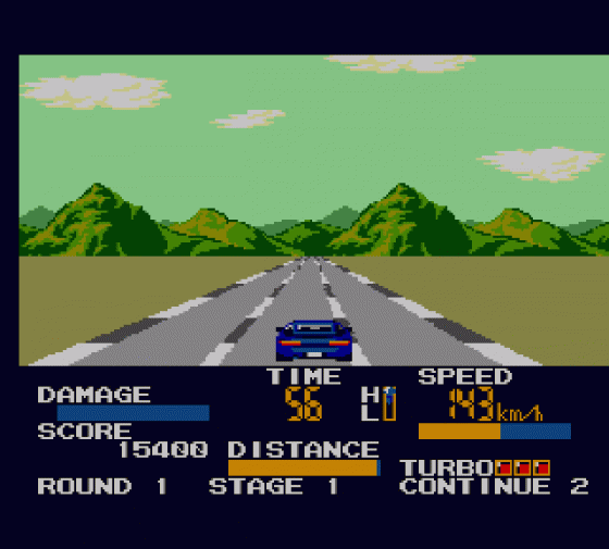 Chase H.Q. Screenshot 9 (Sega Master System (EU Version))