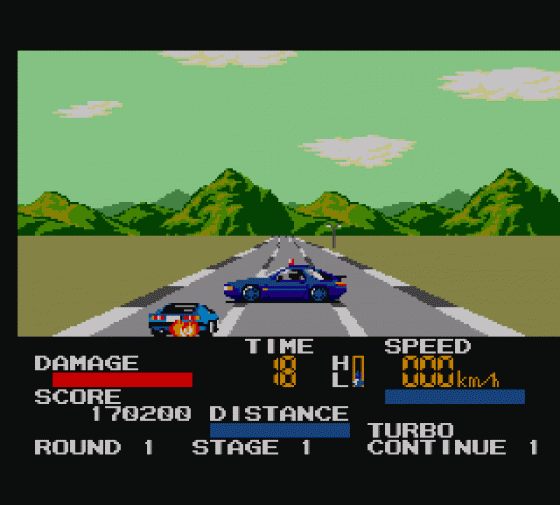 Chase H.Q. Screenshot 18 (Sega Master System (EU Version))