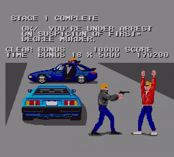 Chase H.Q. Screenshot 19 (Sega Master System (EU Version))