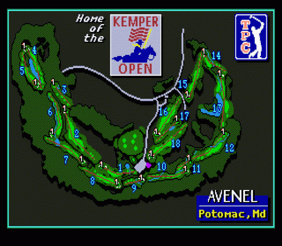 PGA Tour Golf Screenshot 9 (Sega Mega Drive (EU Version))