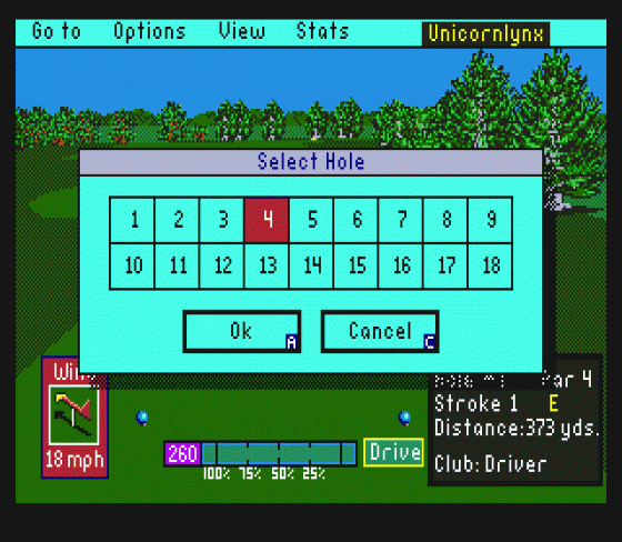 PGA Tour Golf Screenshot 16 (Sega Mega Drive (EU Version))