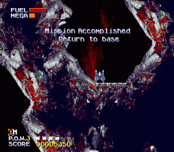 Sub-Terrania Screenshot 5 (Sega Mega Drive (EU Version))
