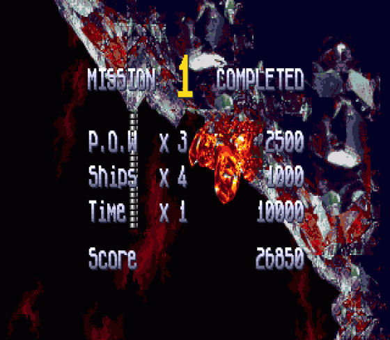 Sub-Terrania Screenshot 6 (Sega Mega Drive (EU Version))
