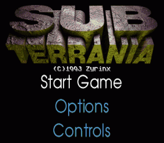 Sub-Terrania Screenshot 14 (Sega Mega Drive (EU Version))