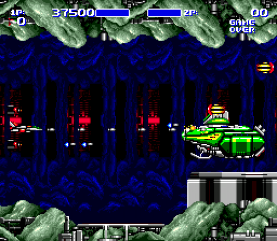 Aero Blasters Screenshot 5 (Sega Mega Drive (JP Version))