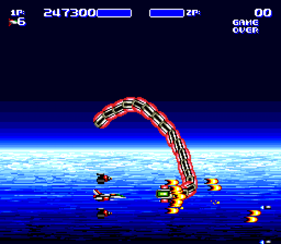 Aero Blasters Screenshot 9 (Sega Mega Drive (JP Version))