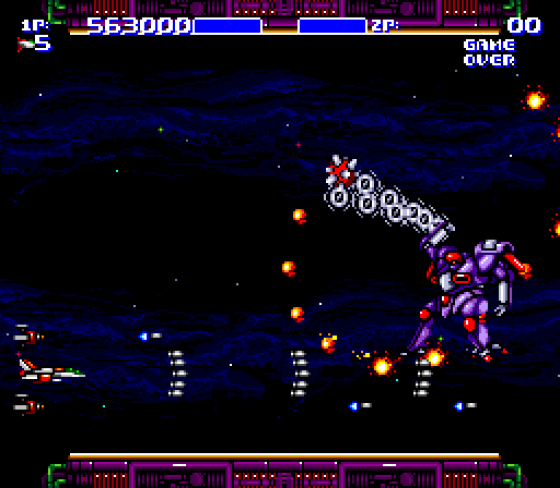 Aero Blasters Screenshot 16 (Sega Mega Drive (JP Version))