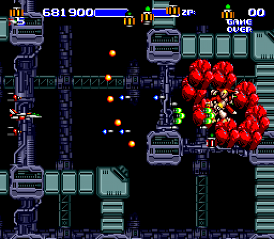 Aero Blasters Screenshot 19 (Sega Mega Drive (JP Version))
