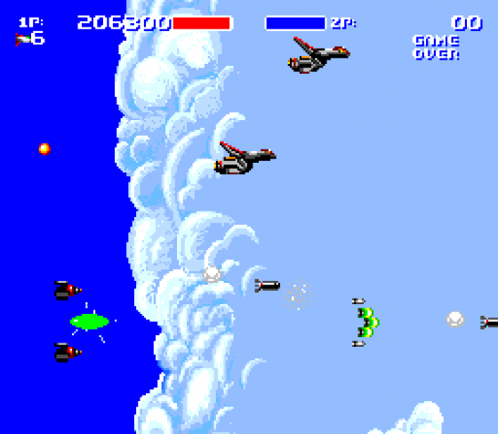 Aero Blasters Screenshot 22 (Sega Mega Drive (JP Version))