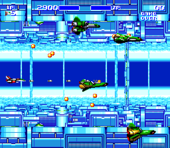 Aero Blasters Screenshot 29 (Sega Mega Drive (JP Version))