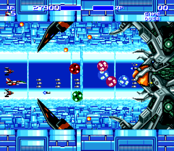 Aero Blasters Screenshot 30 (Sega Mega Drive (JP Version))
