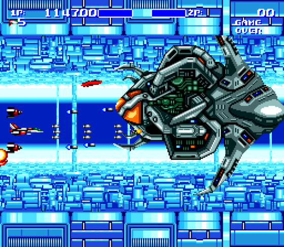 Aero Blasters Screenshot 31 (Sega Mega Drive (JP Version))