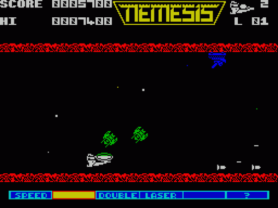 Nemesis Screenshot 9 (Spectrum 48K)