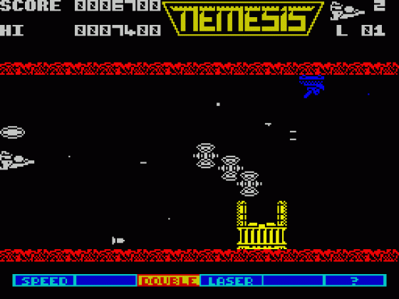 Nemesis Screenshot 10 (Spectrum 48K)