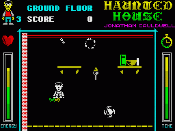 Haunted House Screenshot 14 (Spectrum 48K/128K)