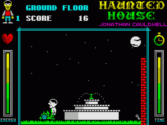 Haunted House Screenshot 19 (Spectrum 48K/128K)