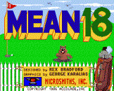 Mean 18 Loading Screen For The Amiga 500
