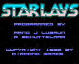 Starways Loading Screen For The Amiga 500
