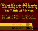 Death or Glory: The Battle of Morgan Loading Screen For The Amiga 500