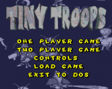 Tiny Troops Loading Screen For The Amiga 500