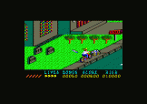 Paperboy Screenshot 1 (Amstrad CPC464)