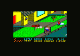 Paperboy Screenshot 4 (Amstrad CPC464)
