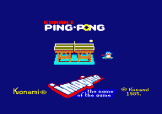Ping Pong Loading Screen For The Amstrad CPC464