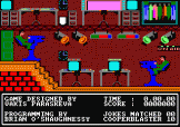 The Adventures Of Bond, Basildon Bond Screenshot 1 (Amstrad CPC464)