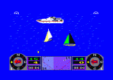 America's Cup Challenge Screenshot 2 (Amstrad CPC464)