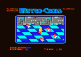 Metro-Cross Screenshot 1 (Amstrad CPC464)