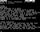 The Hitchhiker's Guide To The Galaxy Screenshot 1 (Apple II)