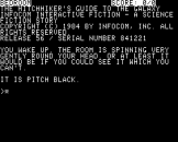 The Hitchhiker's Guide To The Galaxy Screenshot 2 (Apple II)