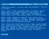 Wishbringer Screenshot 0 (Atari 400/800/600XL/800XL/130XE)