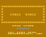 Congo Bongo Loading Screen For The Atari 400/800/600XL/800XL/130XE