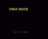 Starship Adventure Screenshot 0 (BBC B/B+/Master 128)