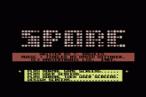 Spore Screenshot 0 (Commodore 64/128)