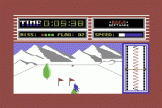 Ski Run Screenshot 0 (Commodore 64)