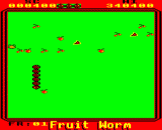 Fruit Worm Screenshot 2 (Acorn Electron)