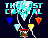 The Lost Crystal Loading Screen For The Acorn Electron